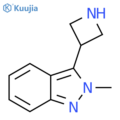 3-(azetidin-3-yl)-2-methyl-2H-indazole structure