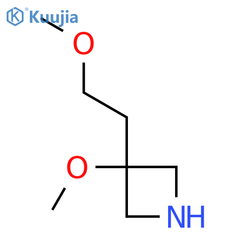 3-methoxy-3-(2-methoxyethyl)azetidine structure