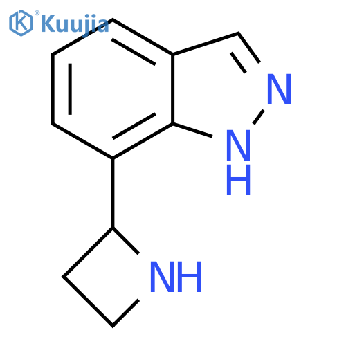 7-(azetidin-2-yl)-1H-indazole structure
