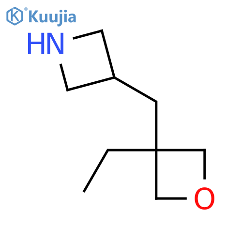 3-(3-ethyloxetan-3-yl)methylazetidine structure