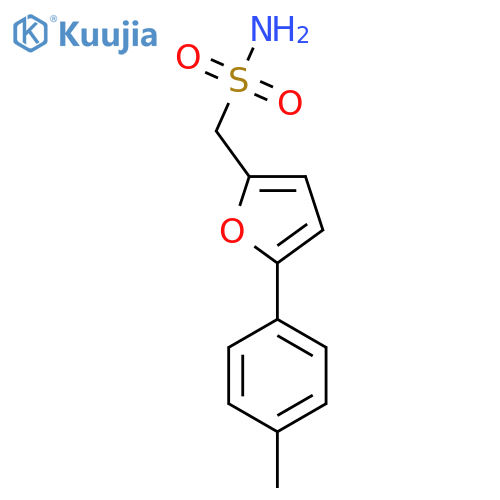 5-(4-methylphenyl)furan-2-ylmethanesulfonamide structure