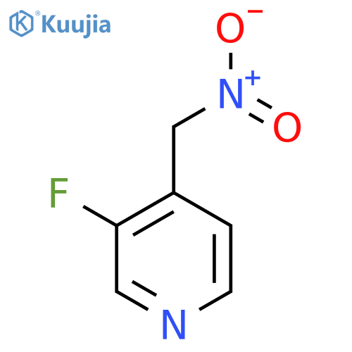 3-fluoro-4-(nitromethyl)pyridine structure