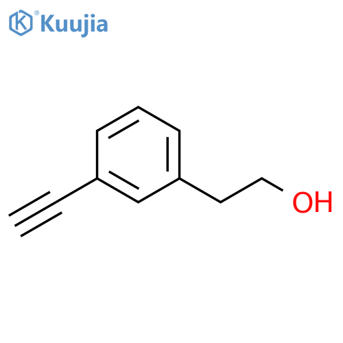 2-(3-ethynylphenyl)ethan-1-ol structure