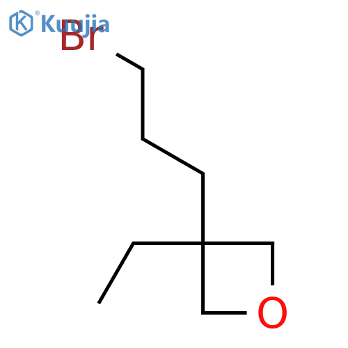 3-(3-Bromopropyl)-3-ethyloxetane structure