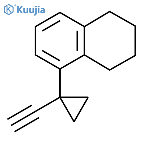 5-(1-ethynylcyclopropyl)-1,2,3,4-tetrahydronaphthalene structure