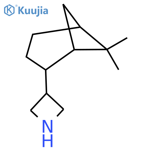 3-{6,6-dimethylbicyclo3.1.1heptan-2-yl}azetidine structure