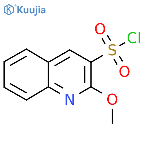 2-methoxyquinoline-3-sulfonyl chloride structure
