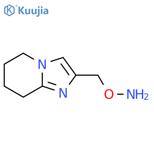 O-({5H,6H,7H,8H-imidazo1,2-apyridin-2-yl}methyl)hydroxylamine structure