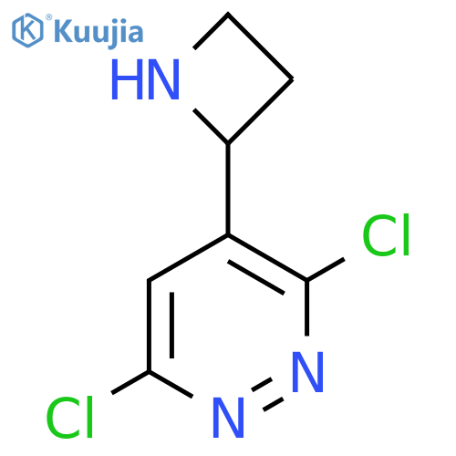 4-(azetidin-2-yl)-3,6-dichloropyridazine structure
