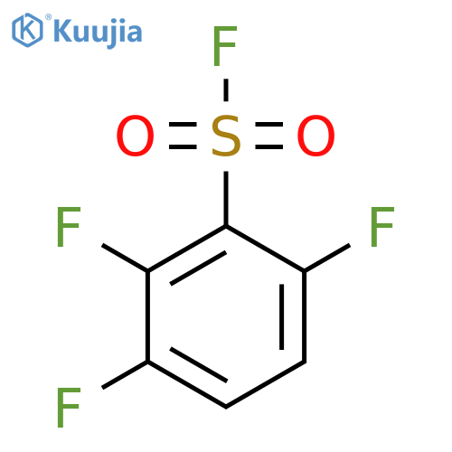 2,3,6-trifluorobenzene-1-sulfonyl fluoride structure
