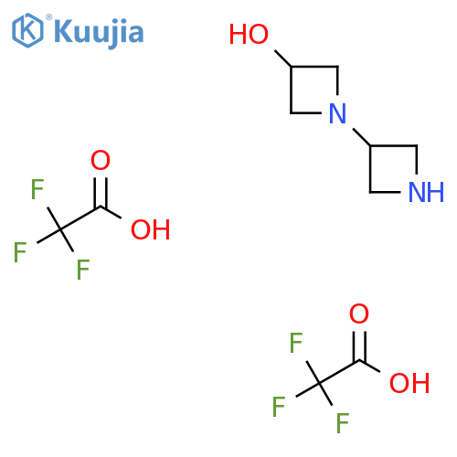 1-(azetidin-3-yl)azetidin-3-ol, bis(trifluoroacetic acid) structure