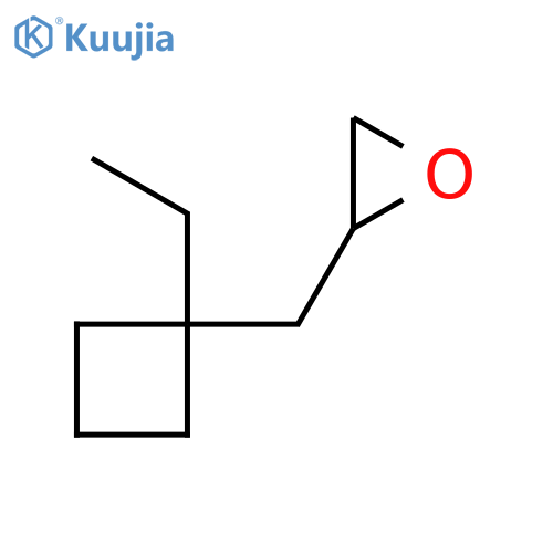 2-(1-ethylcyclobutyl)methyloxirane structure