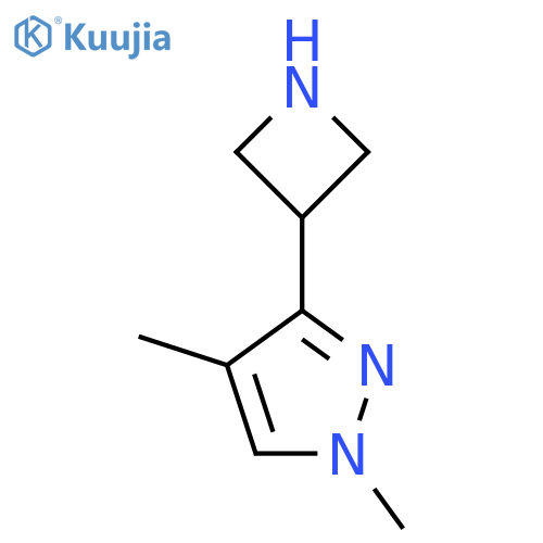 3-(azetidin-3-yl)-1,4-dimethyl-1H-pyrazole structure