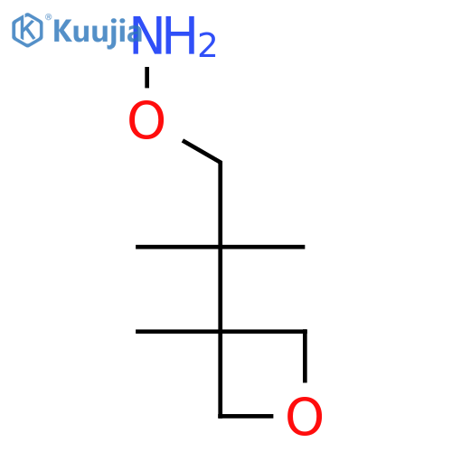 O-2-methyl-2-(3-methyloxetan-3-yl)propylhydroxylamine structure