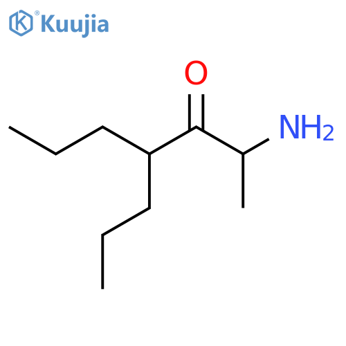 2-amino-4-propylheptan-3-one structure
