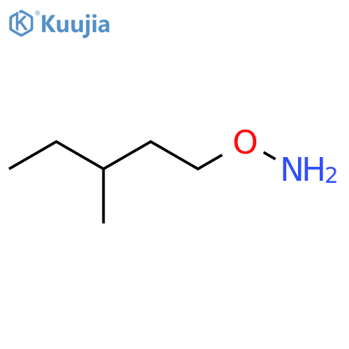O-(3-methylpentyl)hydroxylamine structure