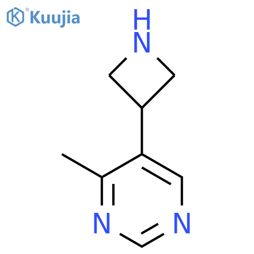 5-(azetidin-3-yl)-4-methylpyrimidine structure
