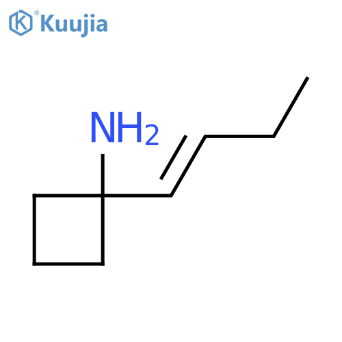 1-(but-1-en-1-yl)cyclobutan-1-amine structure