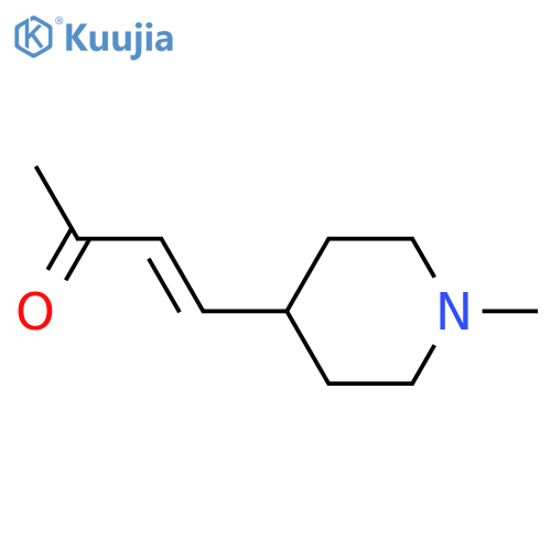 4-(1-methylpiperidin-4-yl)but-3-en-2-one structure