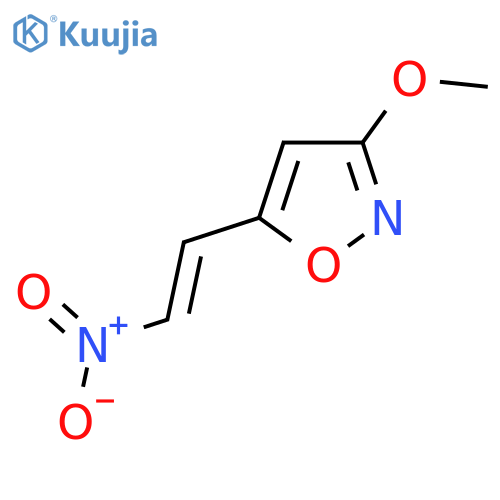 3-methoxy-5-(2-nitroethenyl)-1,2-oxazole structure