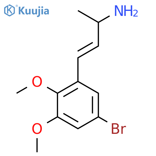 4-(5-bromo-2,3-dimethoxyphenyl)but-3-en-2-amine structure