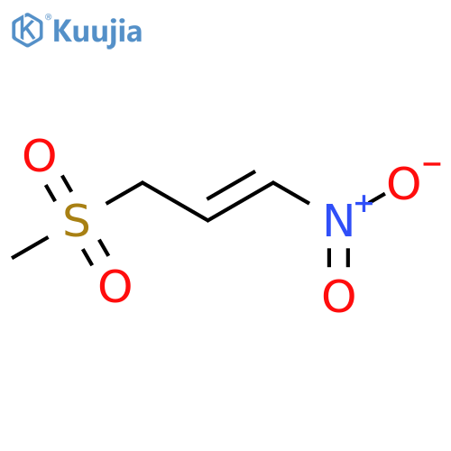 3-methanesulfonyl-1-nitroprop-1-ene structure