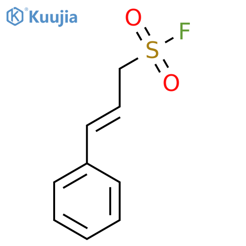 3-phenylprop-2-ene-1-sulfonyl fluoride structure