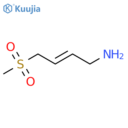 4-methanesulfonylbut-2-en-1-amine structure