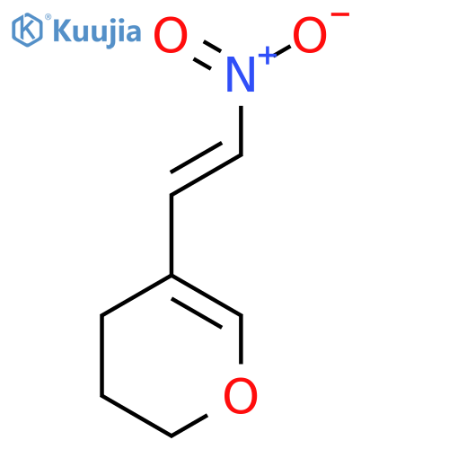 5-(2-nitroethenyl)-3,4-dihydro-2H-pyran structure