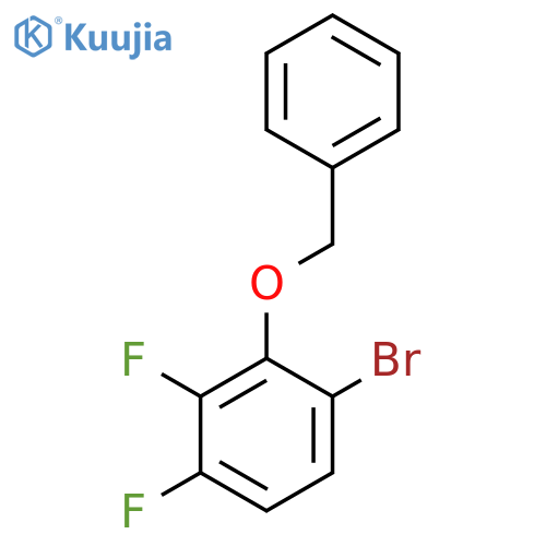 1-Benzyloxy-6-bromo-2,3-difluorobenzene structure