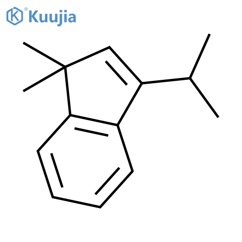 1,1-Dimethyl-3-(propan-2-yl)-1H-indene structure