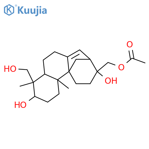 8(13)-Aphidicolene-3,16,17,18-tetrol; (3α,16β)-form, 17-Ac structure