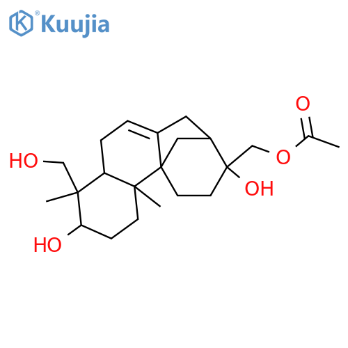 7-Aphidicolene-3,16,17,18-tetrol; (3α,16β)-form, 17-Ac structure