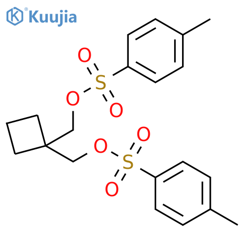 1,1-Cyclobutanedimethanol,1,1-bis(4-methylbenzenesulfonate) structure