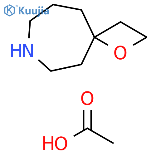 1-oxa-7-azaspiro3.6decane, acetic acid structure