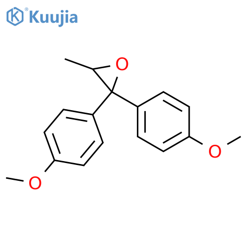 2,2-Bis(4-methoxyphenyl)-3-methyloxirane structure