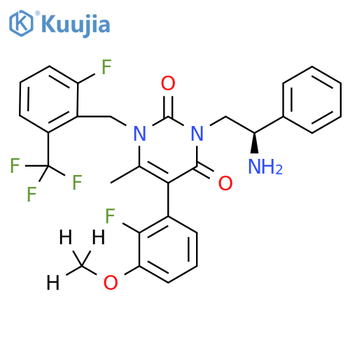 De(ethyl buytrate) Elagolix Methoxy-d3 structure