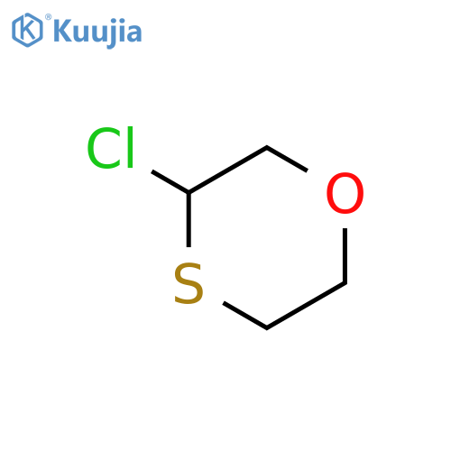 3-chloro-1,4-oxathiane structure