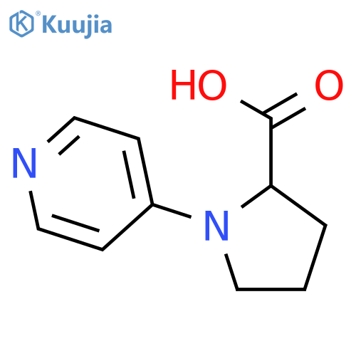 L-Proline,1-(4-pyridinyl)- structure