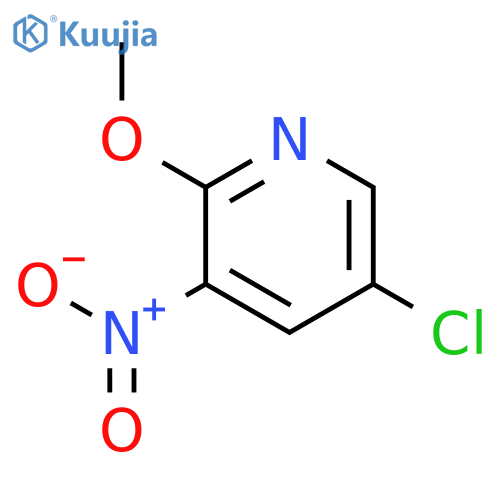 5-Chloro-2-methoxy-3-nitropyridine structure