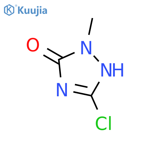 5-chloro-2-methyl-2,4-dihydro-3H-1,2,4-triazol-3-one structure