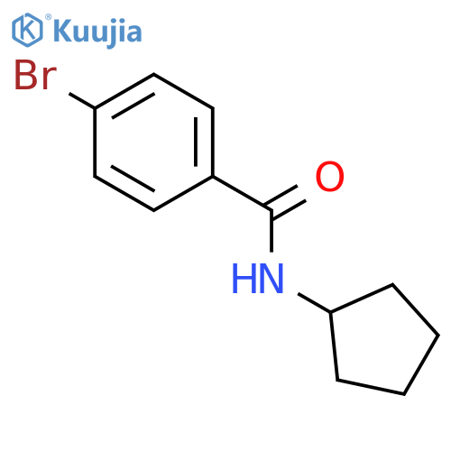 N-Cyclopentyl 4-bromobenzamide structure