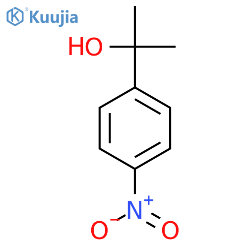 2-(4-nitrophenyl)propan-2-ol structure