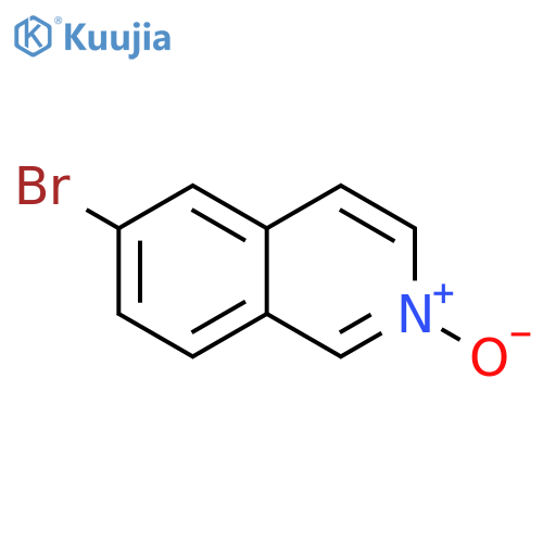 6-Bromoisoquinoline 2-oxide structure