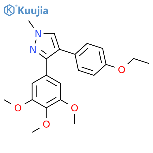 Tubulin inhibitor 1 structure