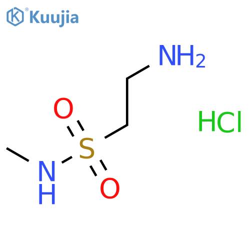 2-Amino-N-methylethanesulfonamide hydrochloride structure
