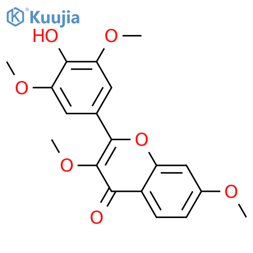 3,3',4',5',7-Pentahydroxyflavone; 3,3',5',7-Tetra-Me ether structure