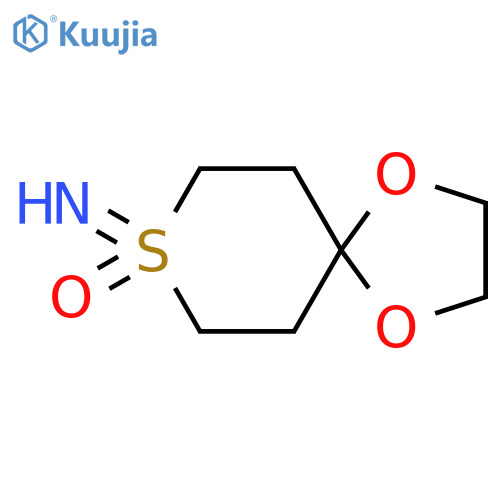 8-imino-1,4-dioxa-8lambda6-thiaspiro4.5decan-8-one structure