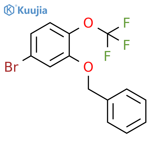 2-(Benzyloxy)-4-bromo-1-(trifluoromethoxy)benzene structure