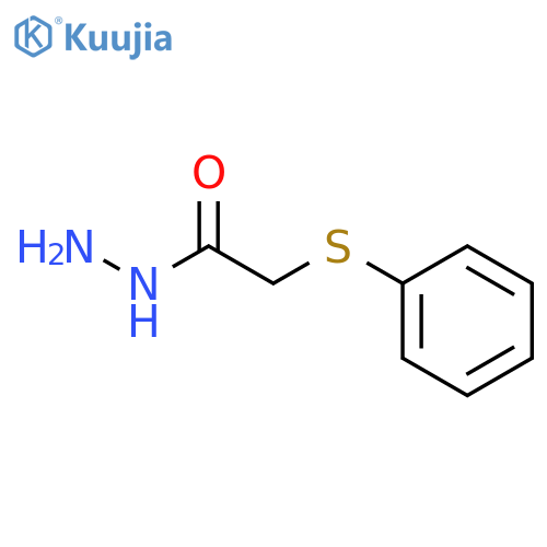 2-(phenylsulfanyl)acetohydrazide structure